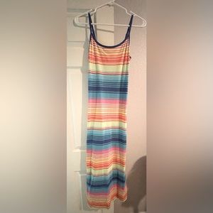 Multi-color Summer Maxi Dress